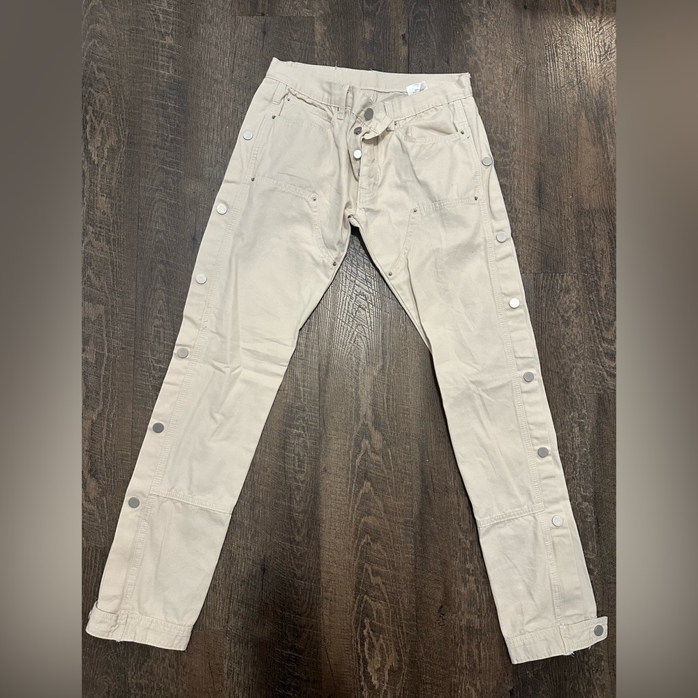 MNML WESTERN SNAP ZIPPER PANTS
